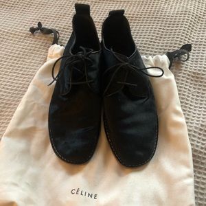 Céline Calf Skin Oxfords